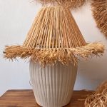 آباژور سفالی مخروطی ریشه دار