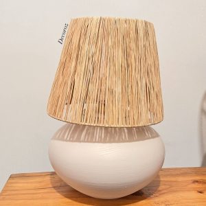 آباژور سفالی مخروطی ساده